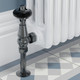 FAR-AG-BL-LS05 - Faringdon Traditional Thermostatic Radiator Valve - Black Nickel (Angled TRV) FAR-AG-BL-LS05 - Faringdon Traditional Thermostatic Radiator Valve - Black Nickel (Angled TRV)